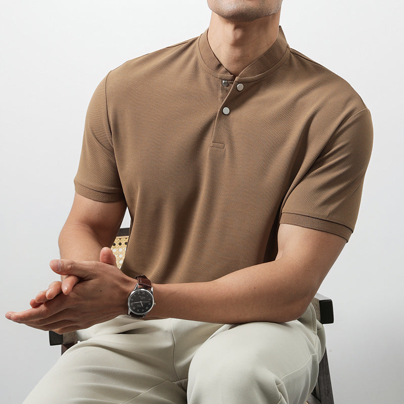 ARTHUR SNAP POLO